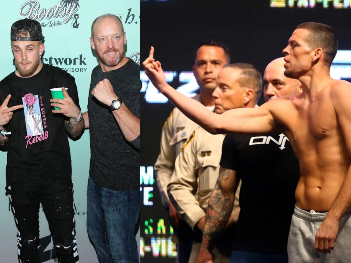 “Bring this little bi*ch up here!” Nate Diaz rages and drops ‘F slur’ against Jake Paul’s troll reporter and father