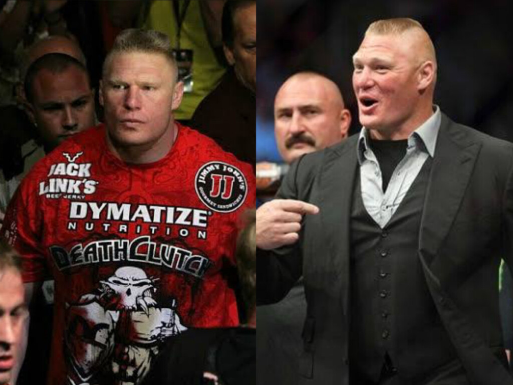 Brock Lesnar had multiple legendary moments in the UFC