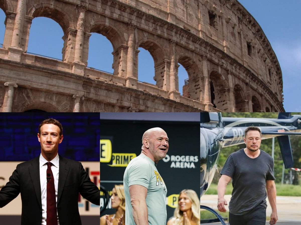 “This does billion dollars in revenue,” Dana White makes stunning revelation to Mike Tyson about meeting Italian minister to book Elon Musk vs Mark Zuckerberg at Colosseum in Rome