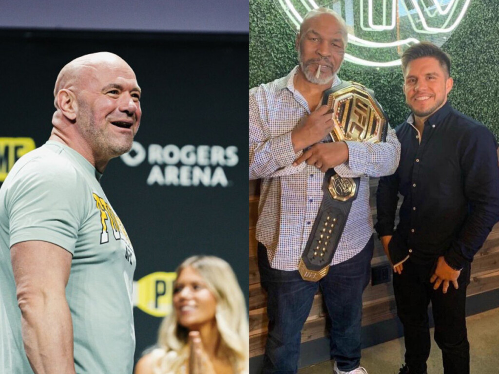 Dana White and Mike Tyson forgets Henry Cejudo