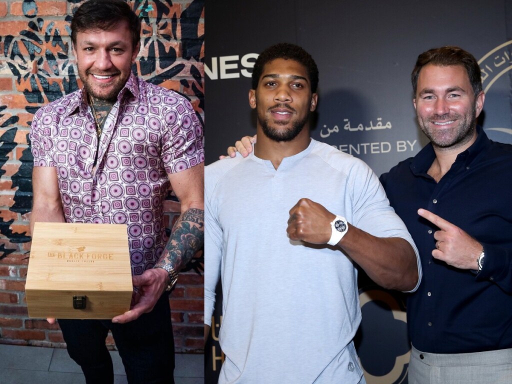 Conor McGregor's Forged Irish Stout will sponsor the Anthony Joshua fight card in London