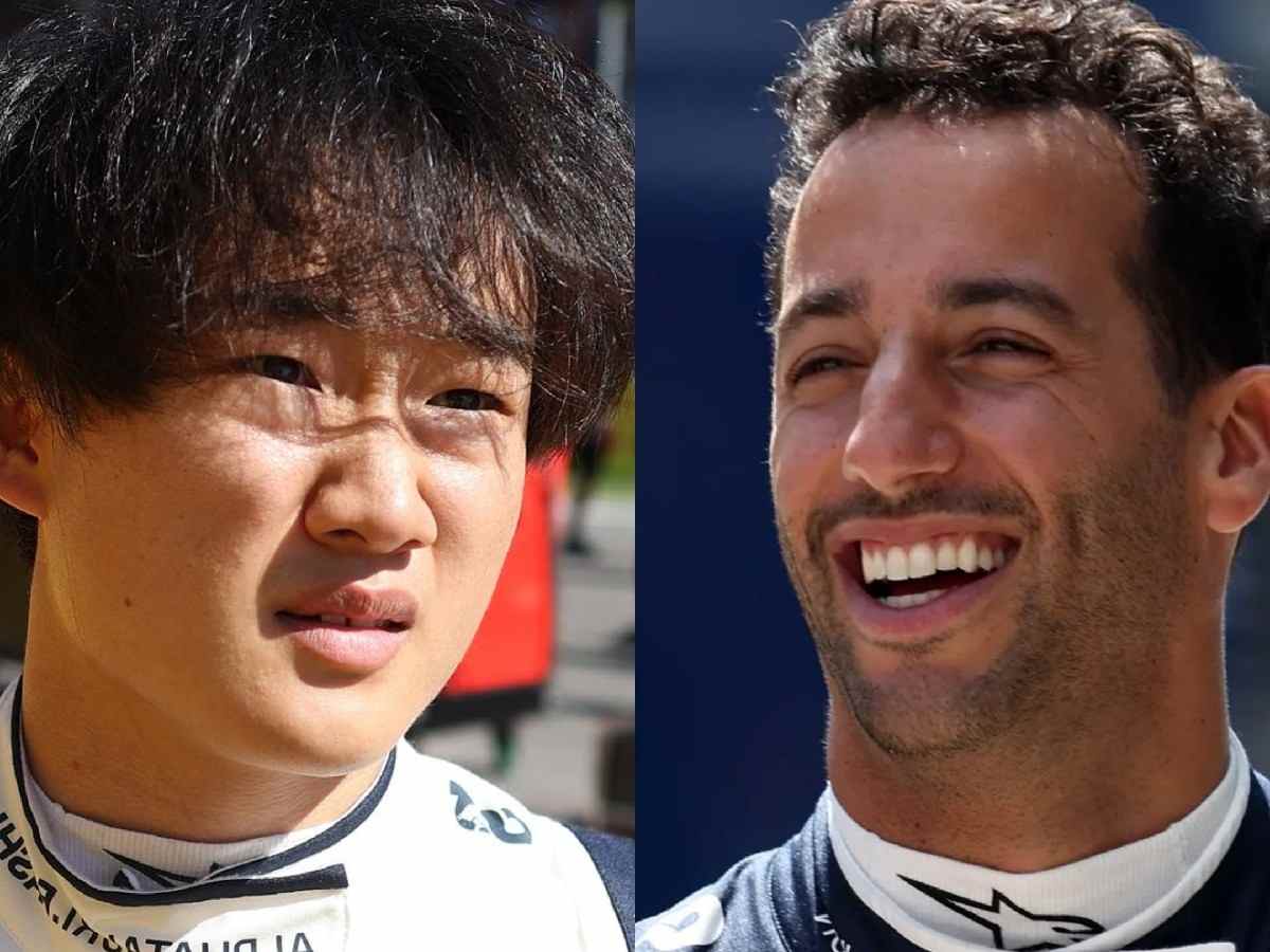 Yuki Tsunoda says the arrival of Daniel Ricciardo is forcing him to push the limits on the track