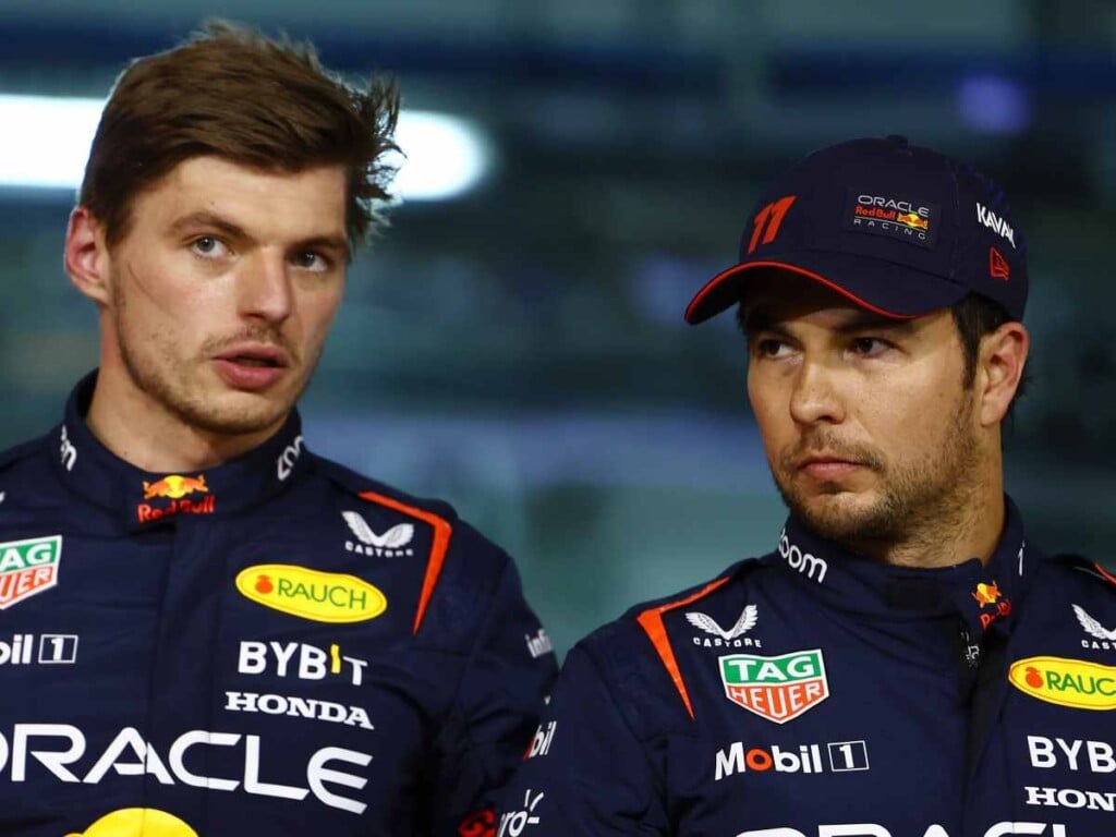 Max Verstappen and Sergio Perez