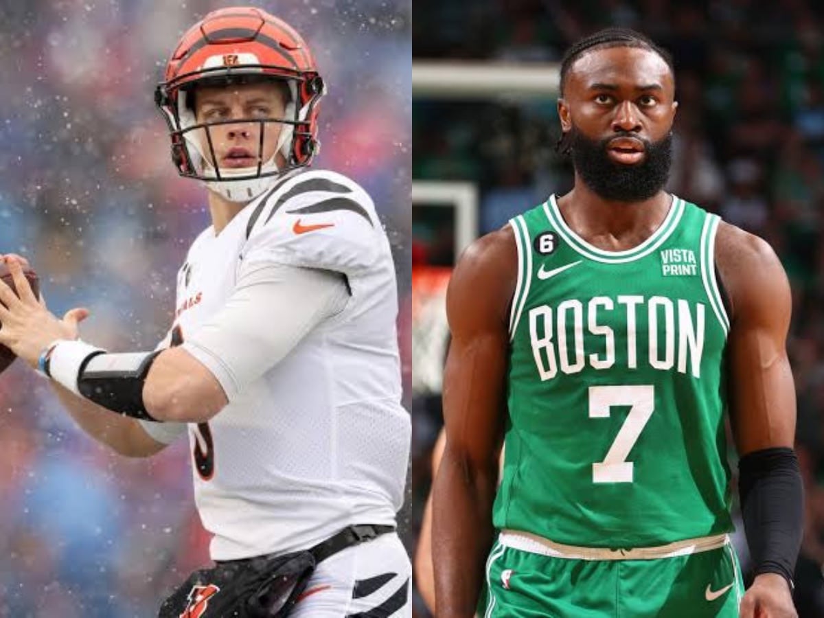 NBA fans troll Jaylen Brown after Joe Burrow signs massive deal