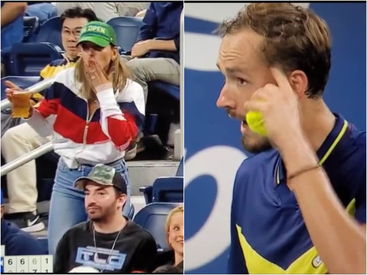 WATCH: Fan sends a flying kiss to Daniil Medvedev after the Russian called them ‘STUPID’ for disturbing him during his US Open match against Christopher O’Connell