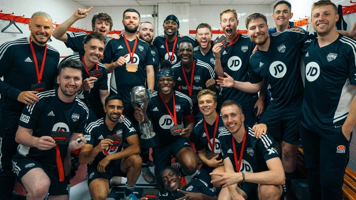 YouTube restores The Sidemen Charity Match 2023 after being taken due to a copyright strike from FA Premier League for using West Ham’s stadium