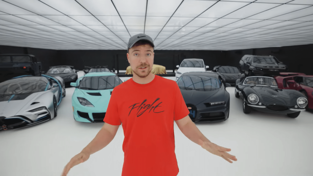 MrBeast goes ALL-OUT with his new video, set to bring in whopping $200,000,000 worth of cars