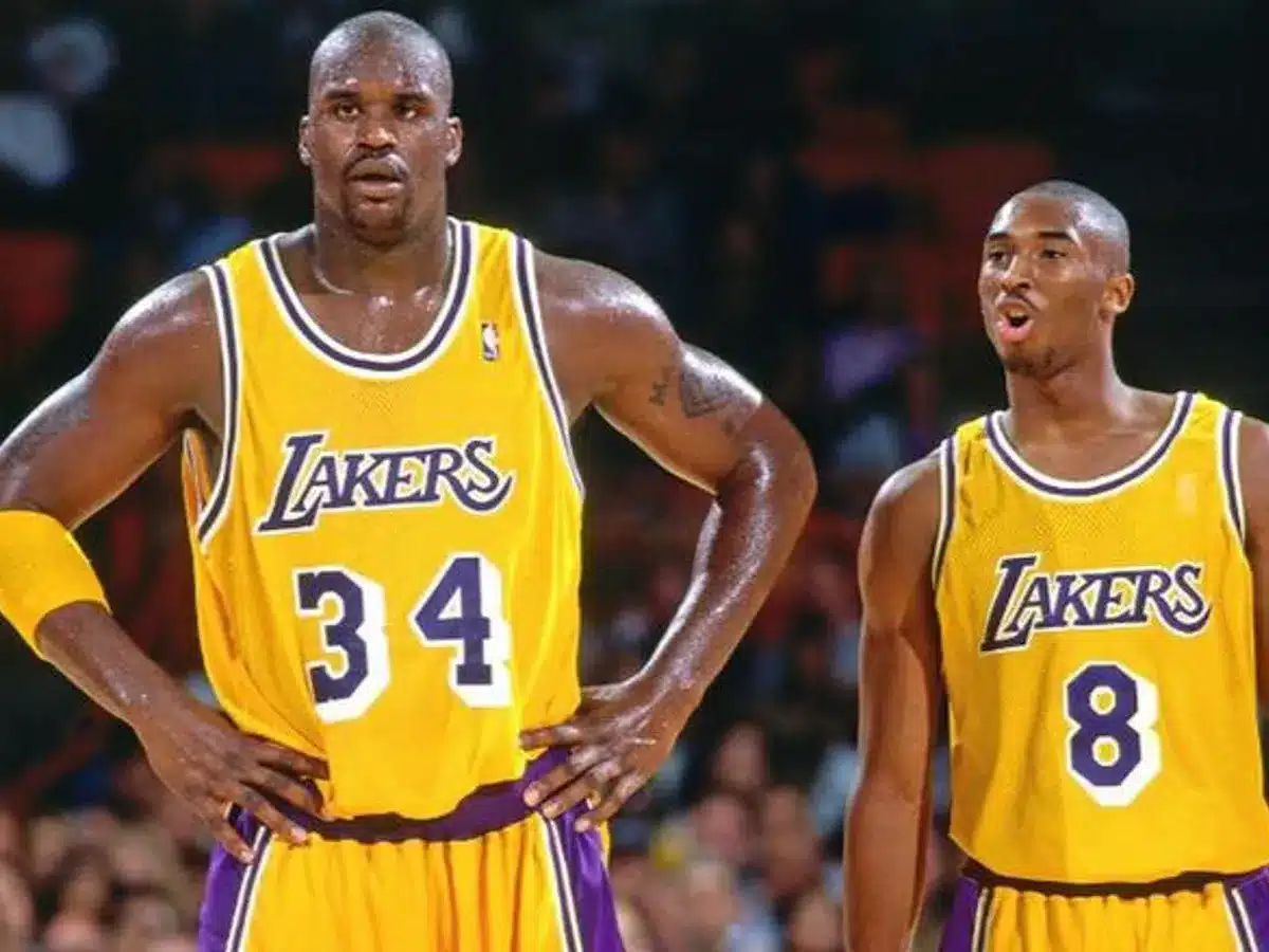 Shaquille O’Neal and Kobe Bryant 