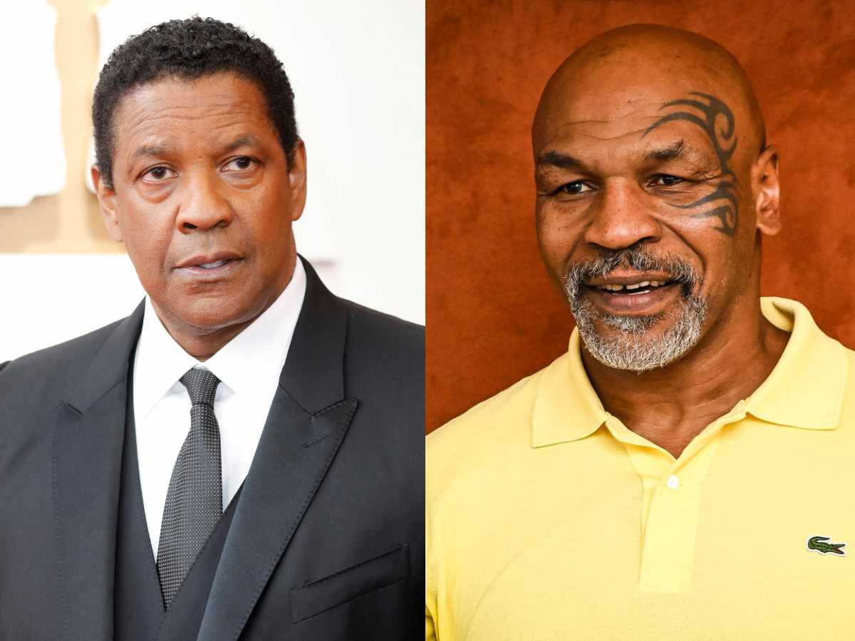 “He could play a blonde 10-year-old with blue eyes,” Mike Tyson hilariously hails praise for Hollywood star Denzel Washington and calls him ‘GOAT’ actor