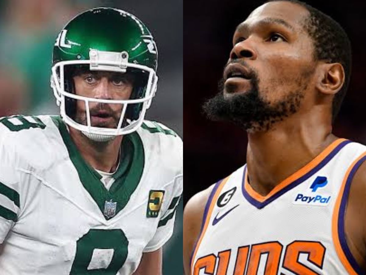 “So sick right now” – Kevin Durant upset about STUNNING Aaron Rodgers injury