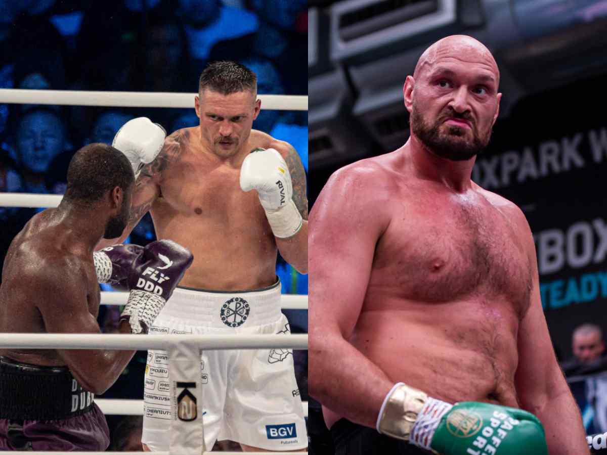 Oleksandr Usyk and Tyson Fury