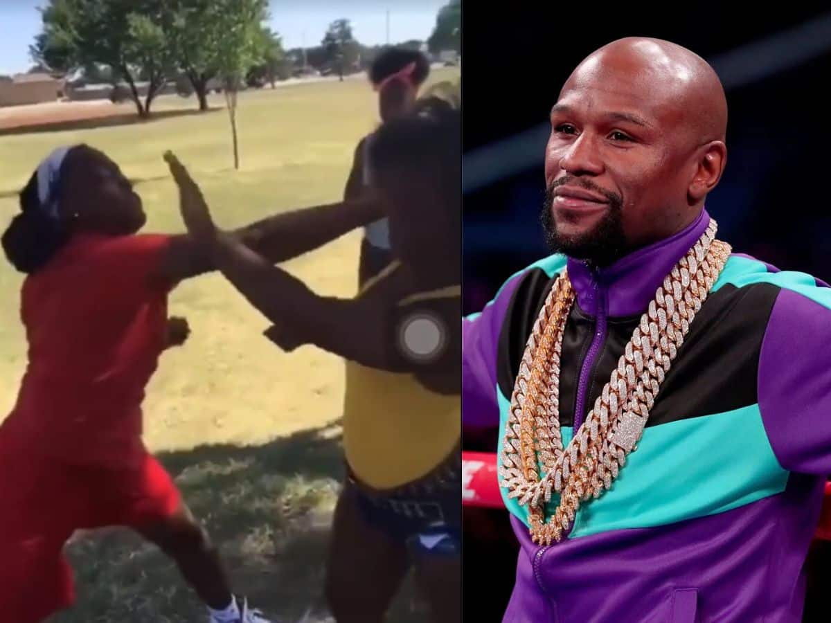 WATCH: A street-fighting woman compared to Floyd Mayweather after obliterating an opponent in a park