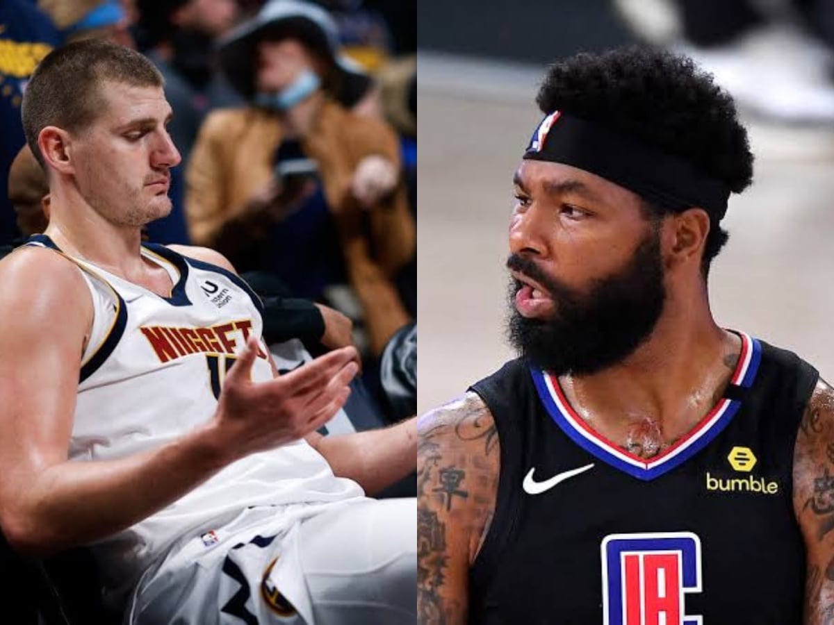 Marcus Morris could not go after Nikola Jokic and get revenge for his brother