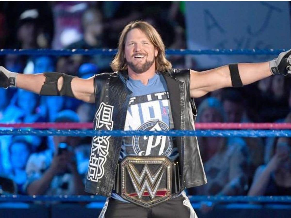 AJ Styles educates a fan who called him out for using Gen-Z words to sound cool in his promos after being so old