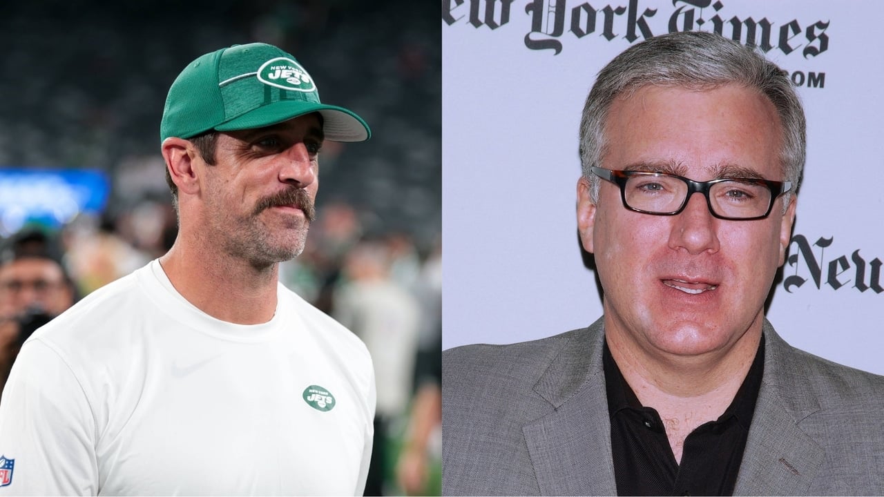 Aaron Rodgers brutally fires back at ‘bum’ Keith Olbermann for blaming his Achilles injury on the Jets QB’s Anti-vaccine stance