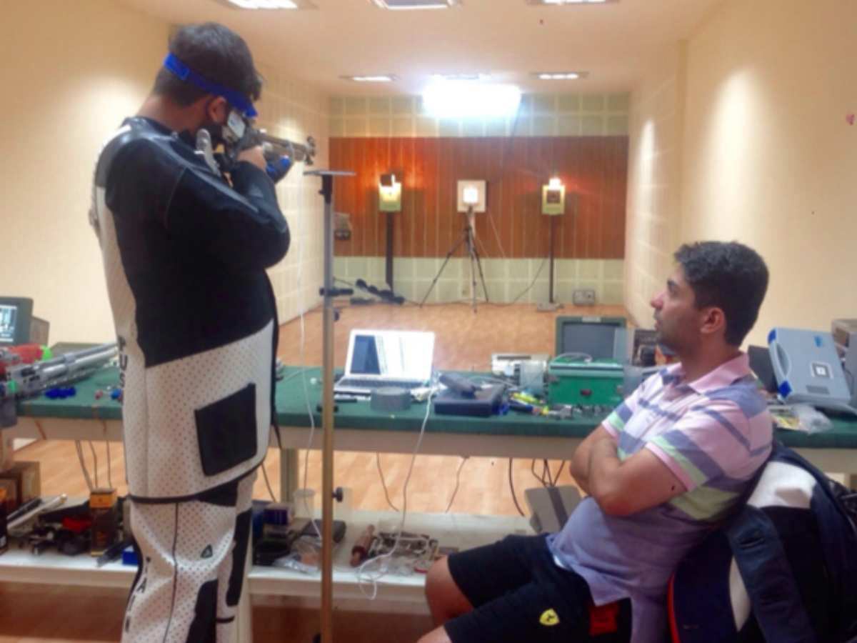Abhinav Bindra Coaching Pushan Jain