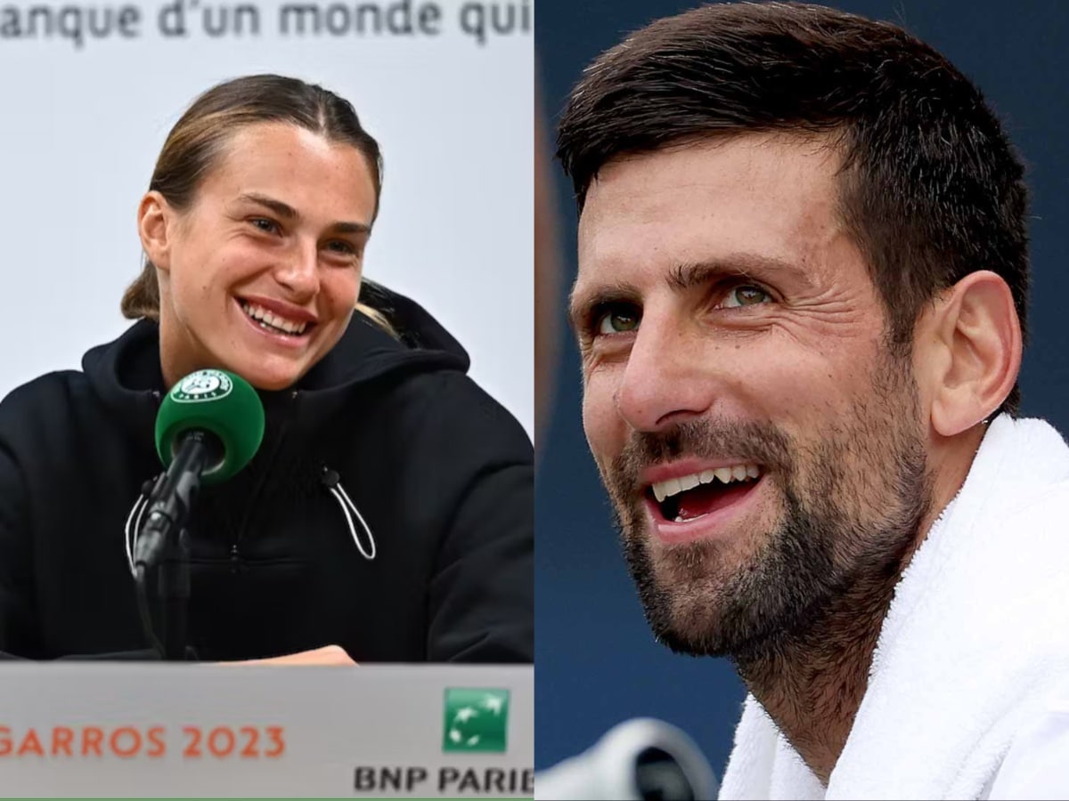 Aryna Sabalenka discloses the ‘funny’ congratulatory text she received from Novak Djokovic after securing the No.1 ranking