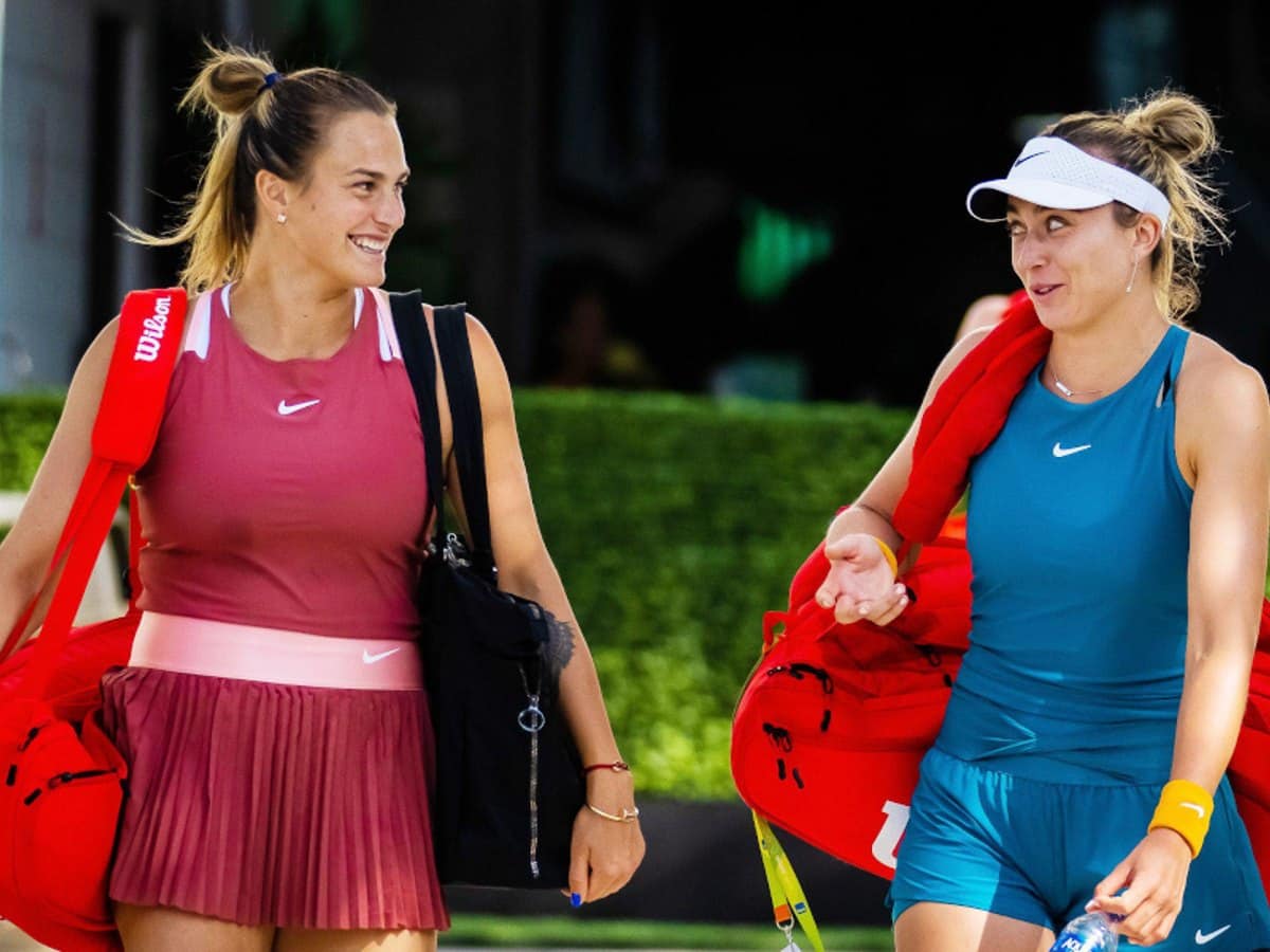 Aryna Sabalenka and Paula Badosa