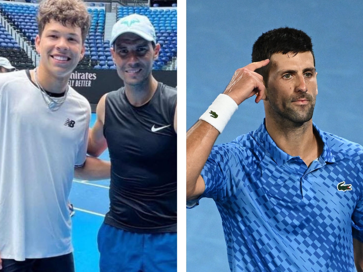 Ben Shelton dumps Novak Djokovic for Rafael Nadal as his idol following the US Open phone call celebration rift