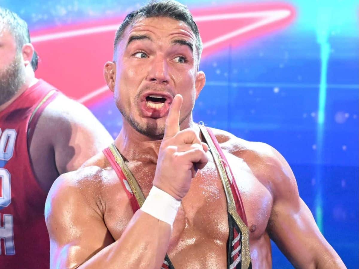 “You’re a disgusting, terrible father,” Record-breaking champion brutally disses Chad Gable on WWE Raw for baiting his kids to gain a spotlight