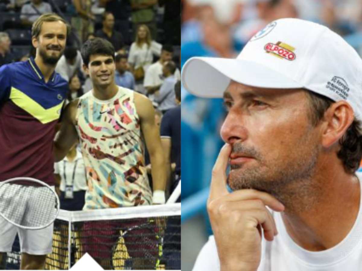 “Gross abuse of the coaching allowance!” – Carlos Alcaraz getting on-court coaching from Juan Carlos Ferrero on almost every point against Daniil Medvedev at US Open irritates fans on social media