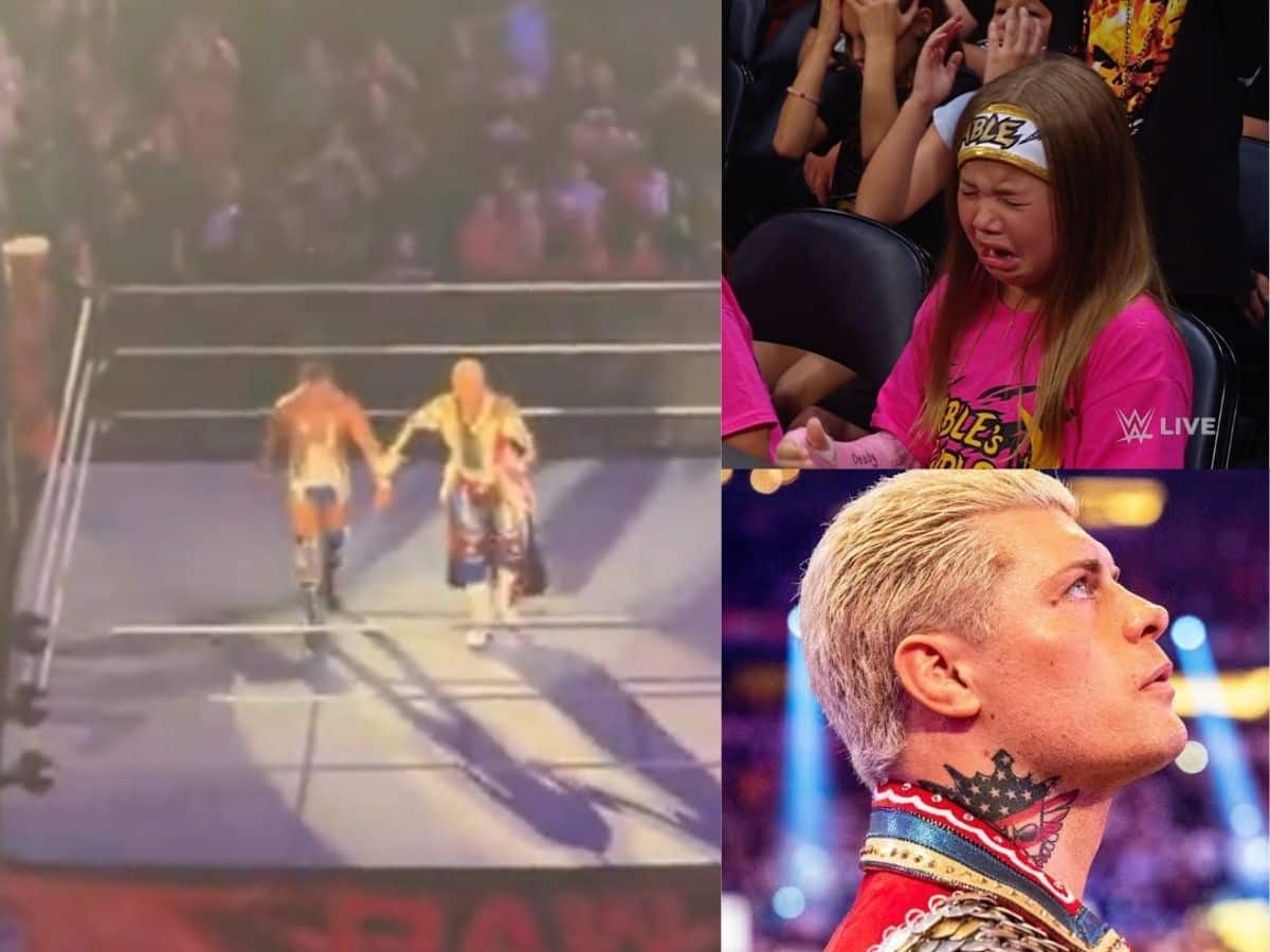 WATCH: What Cody Rhodes did after Chad Gable’s daughter was left in tears after Raw went off-air 