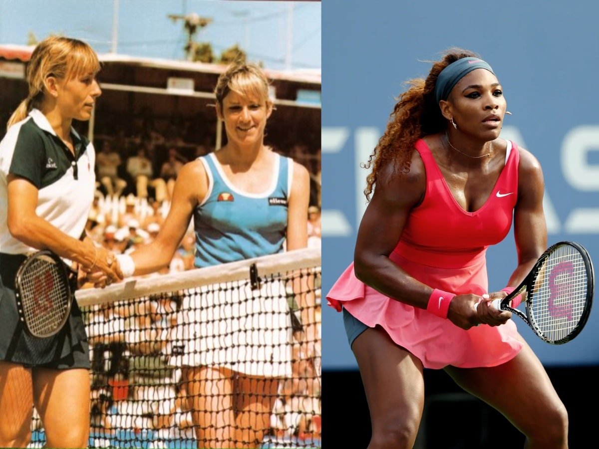 Martina Navratilova takes a sly dig on Serena Williams and the Big-3 pulling Chris Evert into the discussion on the greatest Grand Slam tally