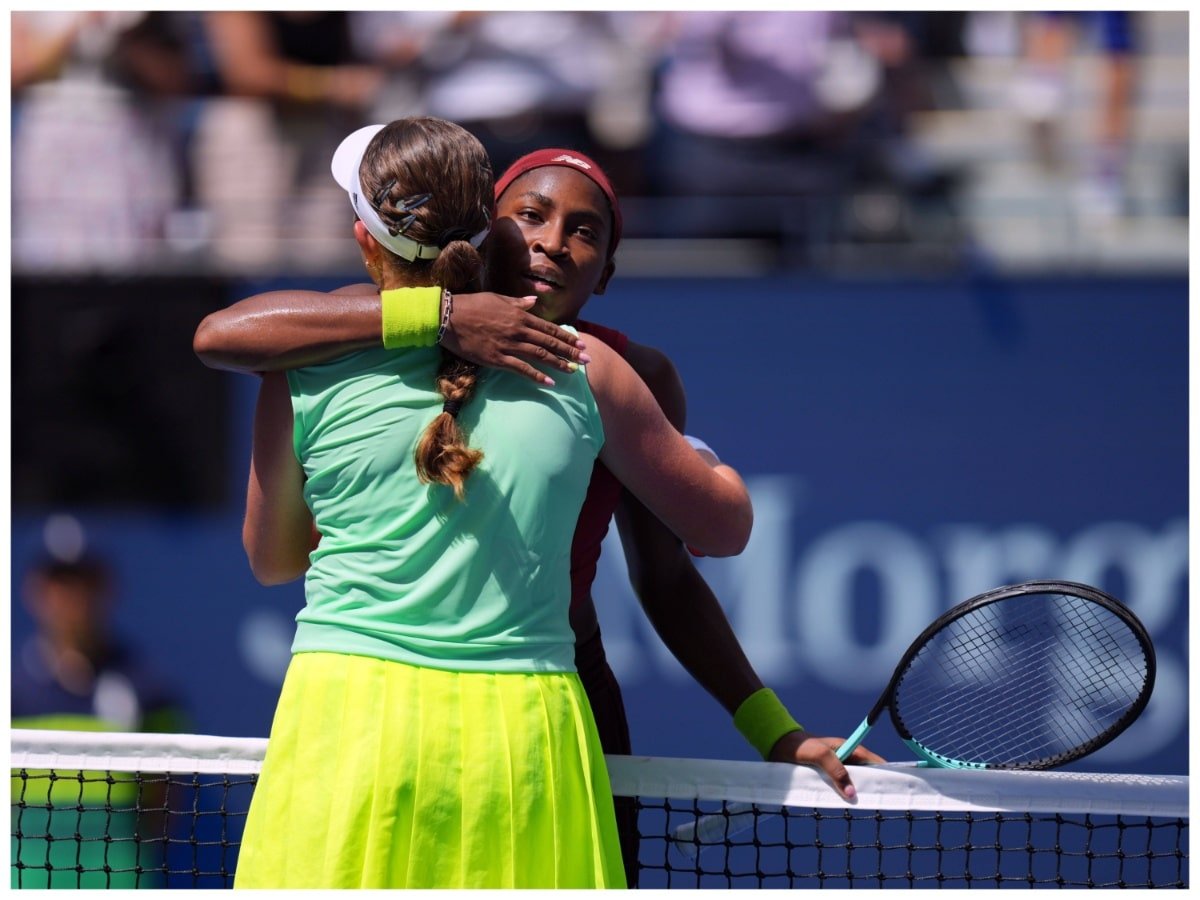 “Still have a long way to go!” Coco Gauff becomes the first American teen to reach the US Open semifinals since Serena Williams as she HUMBLES Jelena Ostapenko