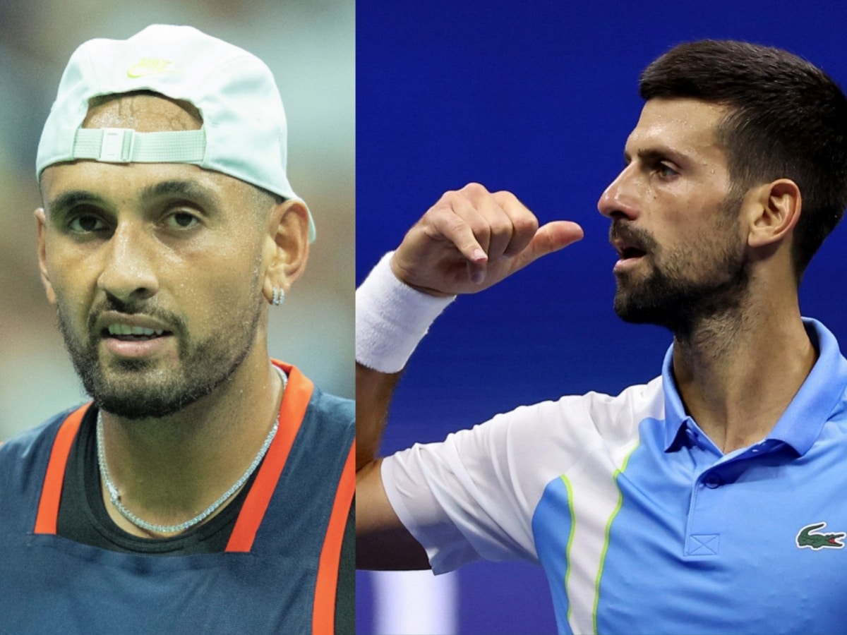 Nick Kyrgios has a cheeky ‘1-word’ response to Novak Djokovic imitating Ben Shelton’s ‘phone celebration’ after beating him at US Open