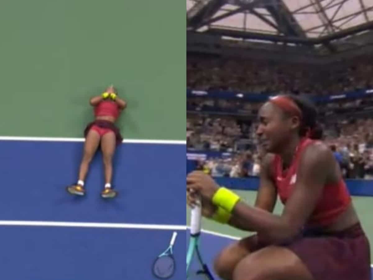 Watch: Coco Gauff cries inconsolably after winning US Open title to become youngest American since Serena Williams to win Grand Slam