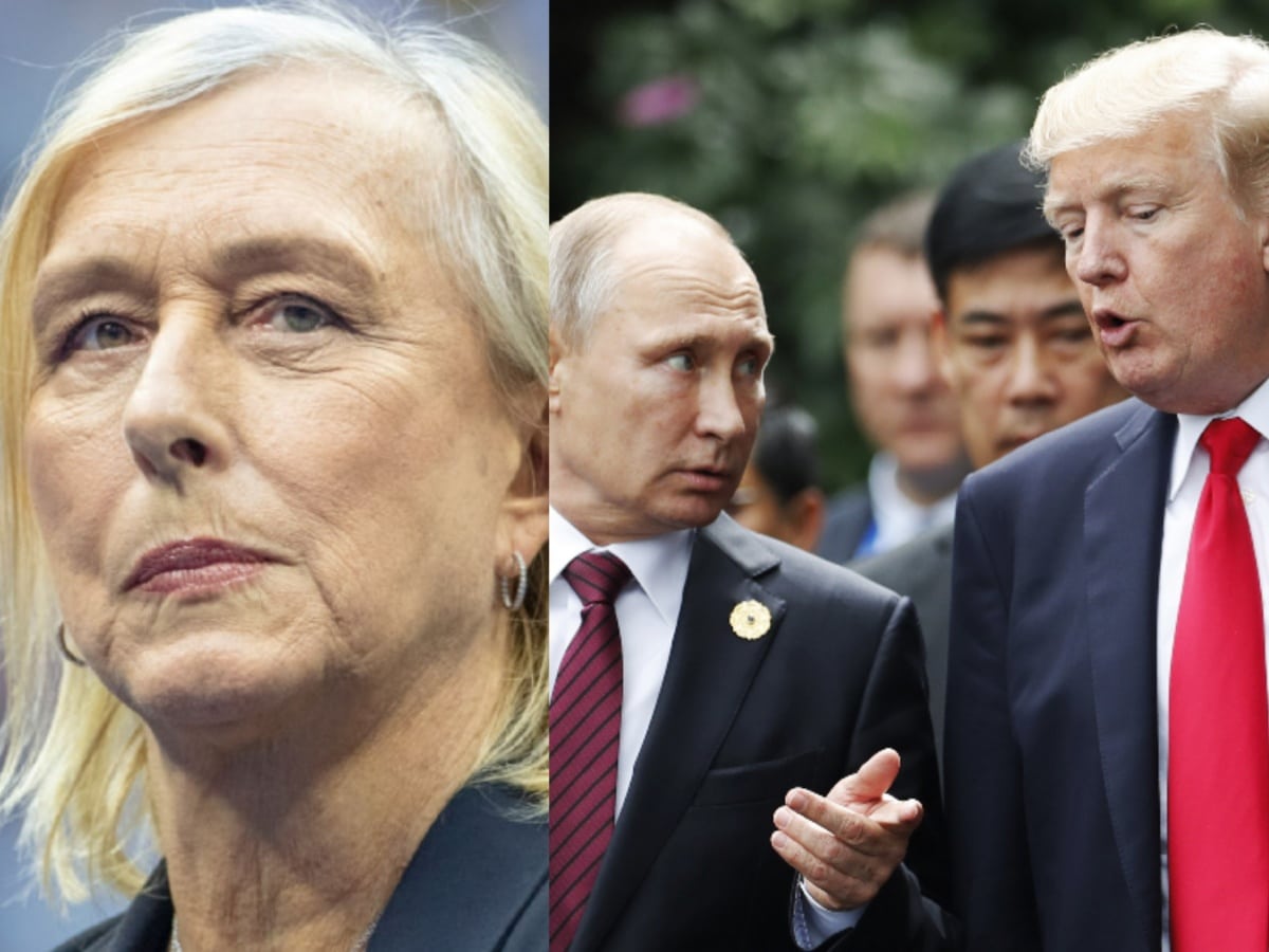 “Not an exaggeration!” Martina Navratilova rallies behind the thought that Ukraine will go into the hands of Vladimir Putin if Donald Trump becomes the US President again