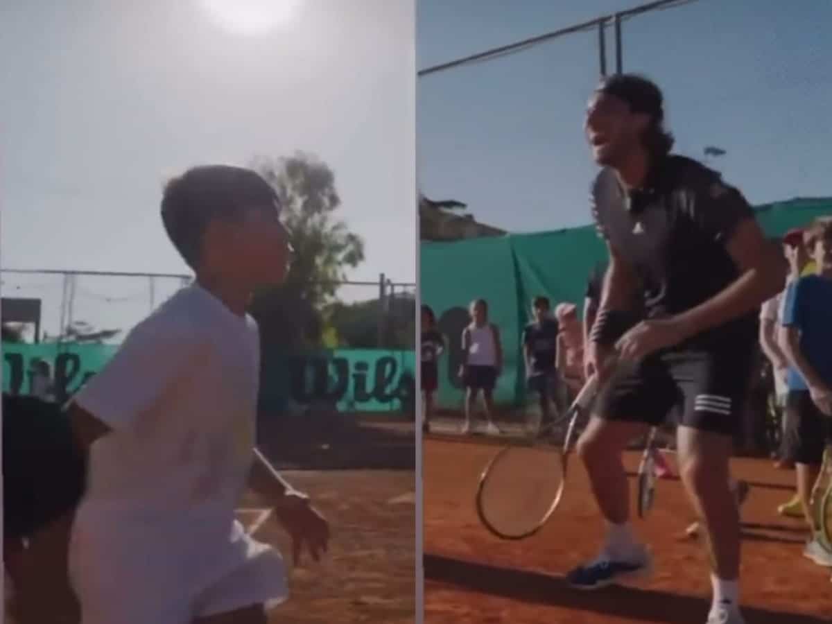 “Badosa I love you,” Stefanos Tsitsipas left in splits by young fan who expresses his admiration for Paula Badosa