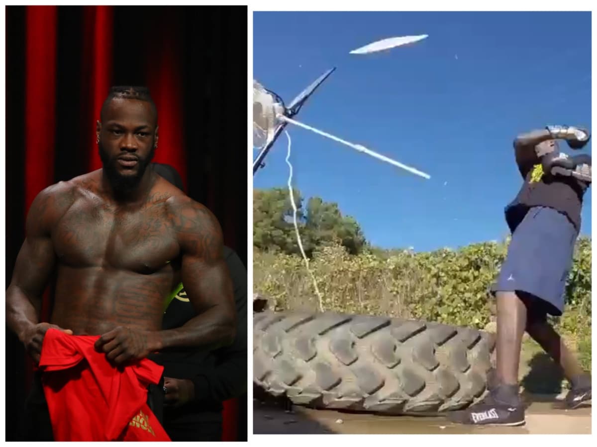 WATCH: Young Deontay Wilder punching a ‘fan’ after 5,000 Facebook followers goes VIRAL