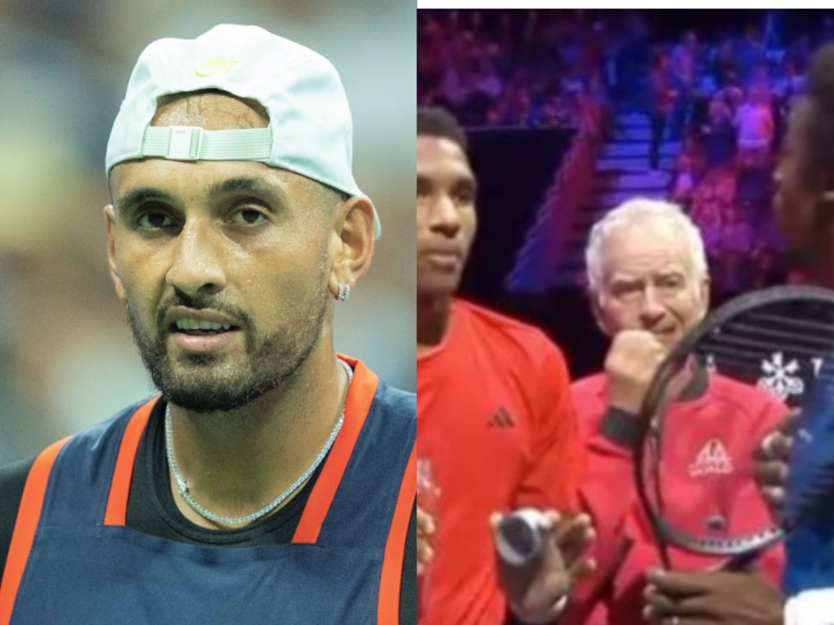 Nick Kyrgios calls the Gael Monfils and Felix Auger-Aliassime’s fight ‘beauty’ of the Laver Cup