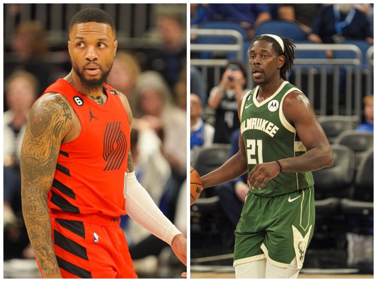 “Classic NBA BACKSTABBING” – Bucks trade Jrue Holiday for Damian Lillard one day after he opened up about desire to retire with franchise