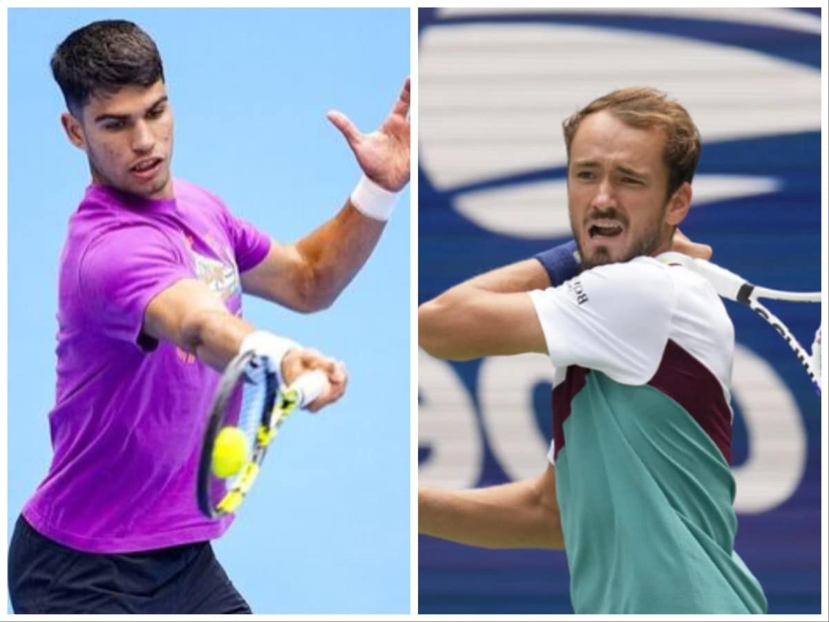 Daniil Medvedev sees Carlos Alcaraz overtaking Novak Djokovic to finish as the World No. 1 at the end of 2023 