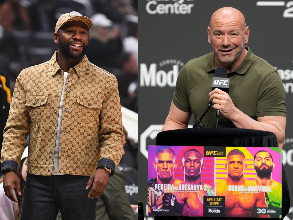 “That’s how Floyd and I first met,” Dana White’s goes through nostalgic trip revealing first meeting with Floyd Mayweather