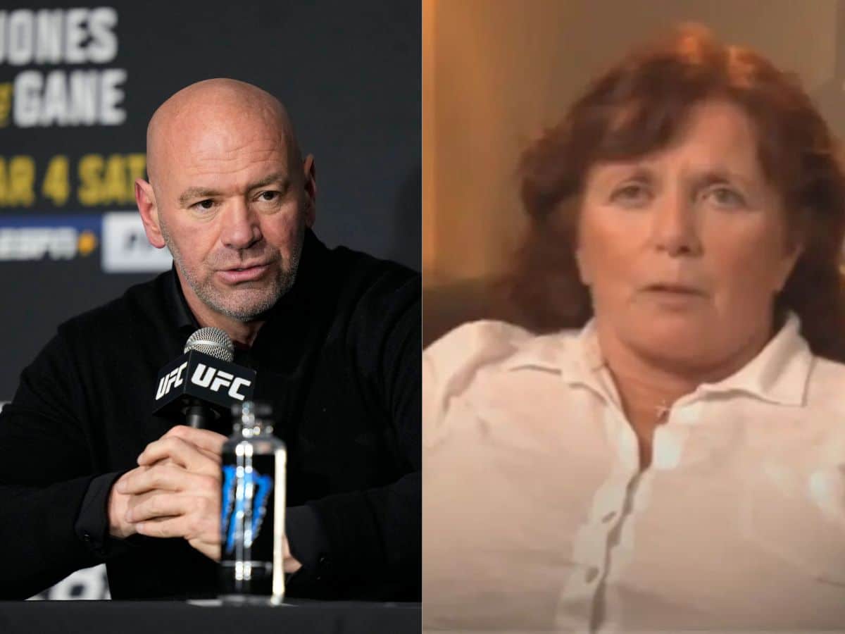 Dana White and his mother