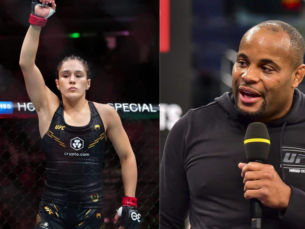 Daniel Cormier and Alexa Grasso