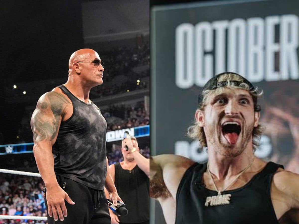 Dwayne The Rock Johnson and Logan Paul