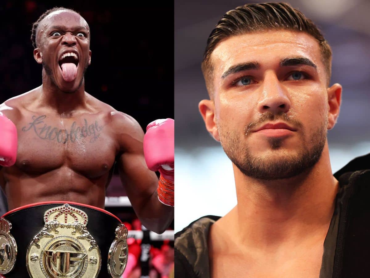 “Even JJ is laughing from inside” – Fans mercilessly troll KSI for ‘cringe’ threat to Tommy Fury and John Fury