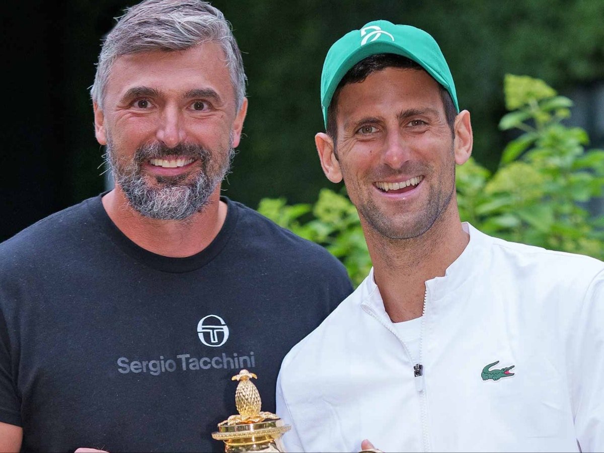 Novak Djokovic’s growing hunger for Grand Slams not good for us jokes Goran Ivanisevic discussing the Serb’s elite mentality