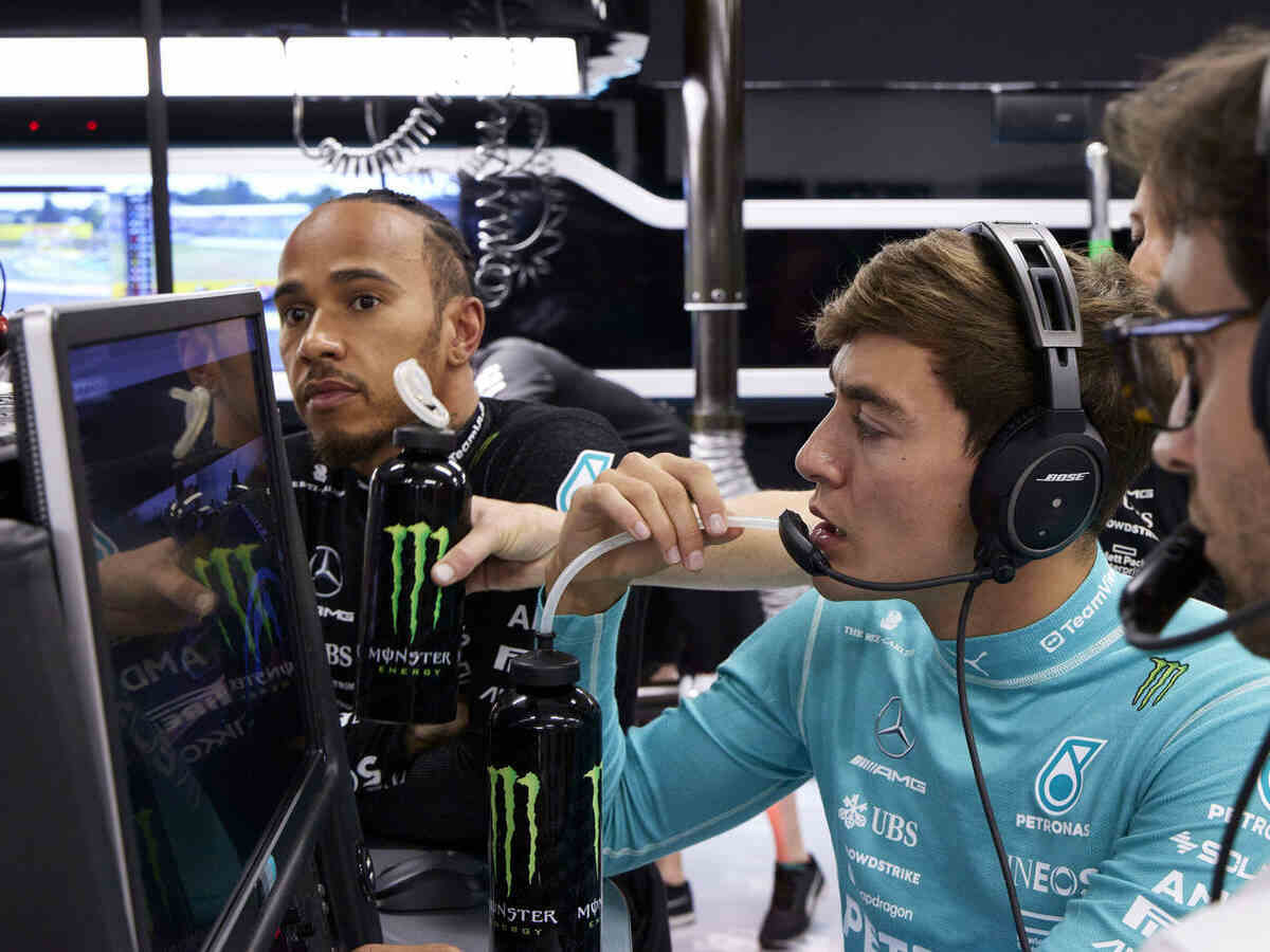 George Russell claims he has been at ‘Lewis Hamilton’s level’ throughout the 2023 season