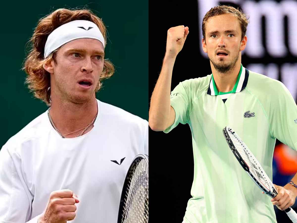 Andrey Rublev (L), Daniil Medvedev (R) (Sources: Daily Mail, CNN)