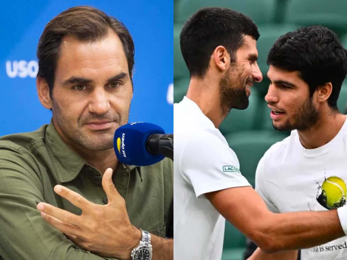 Roger Federer picks Novak Djokovic to win the US Open despite Carlos Alcaraz beating him at Wimbledon