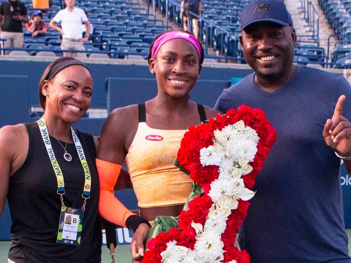 Coco Gauff with her parents (Source: Today.com)