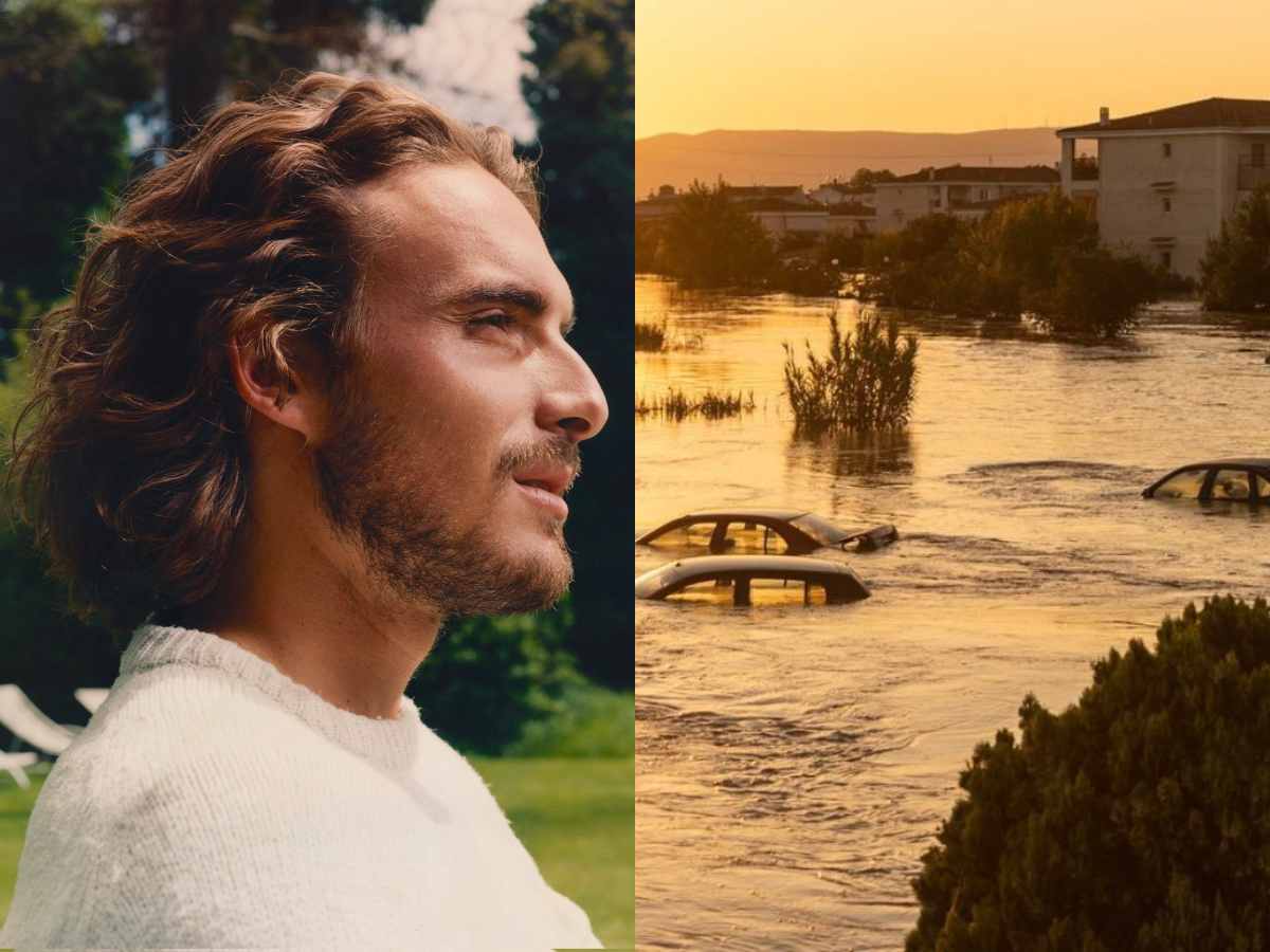 Stefanos Tsitsipas makes a generous donation £100,000 for flood victims in Thessaly, Greece