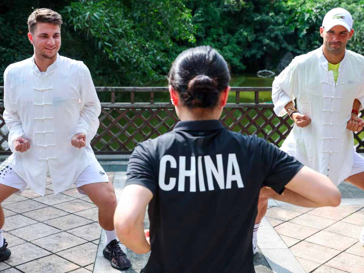 Jackie Chan fan Grigor Dimitrov gets private kung fu lessons as the Bulgarian prepares for the Asian swing with a ‘traditional’ approach