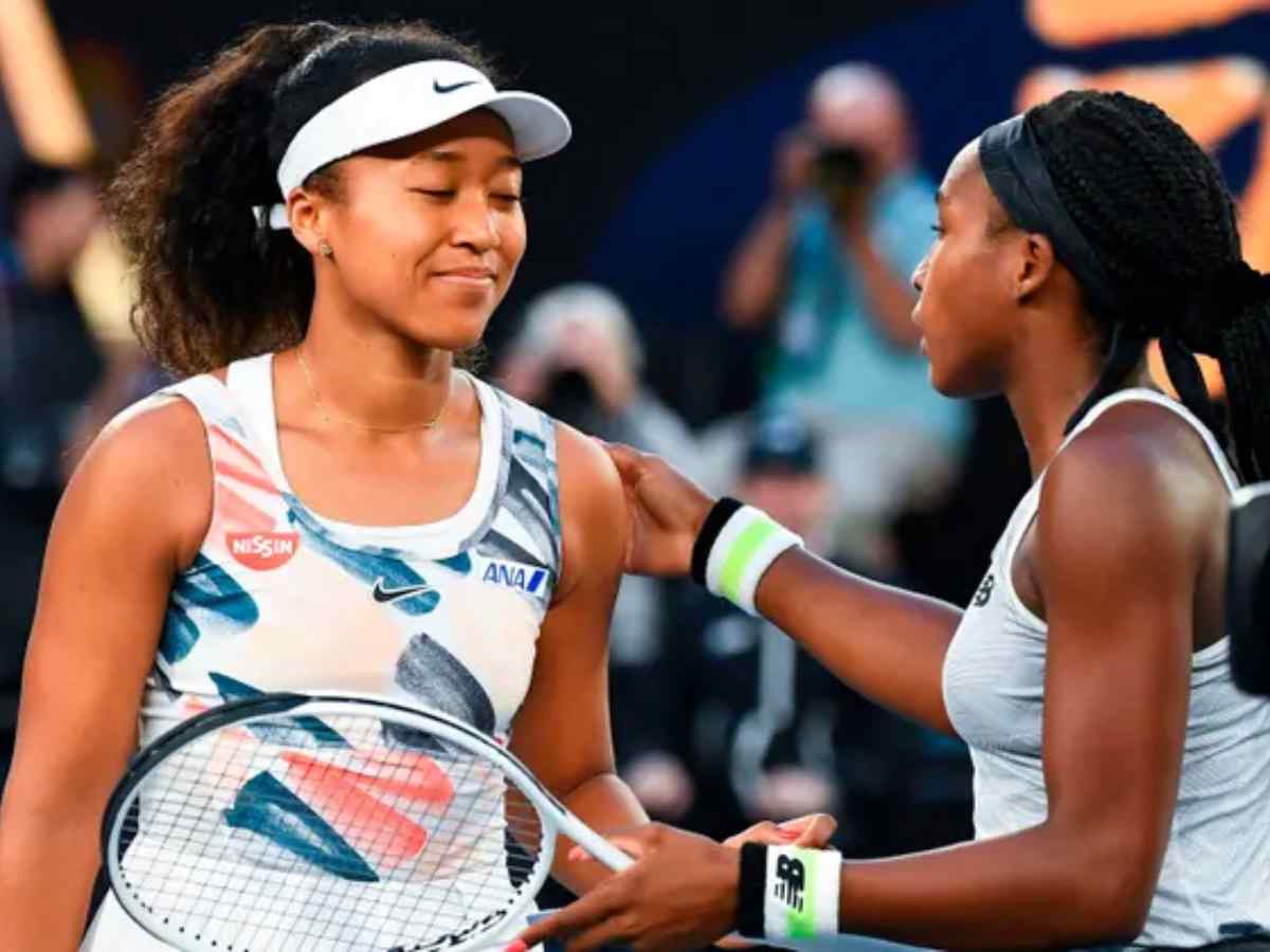 Naomi Osaka and Coco Gauff (Source: The Guardian)