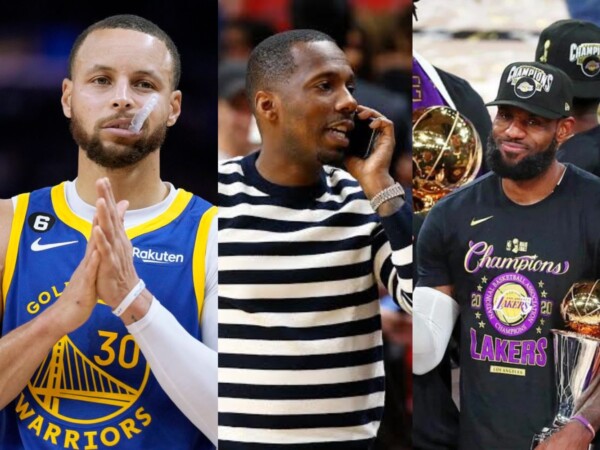 LeBron James' agent claims Stephen Curry wouldn't be discredited for 'bubble ring'